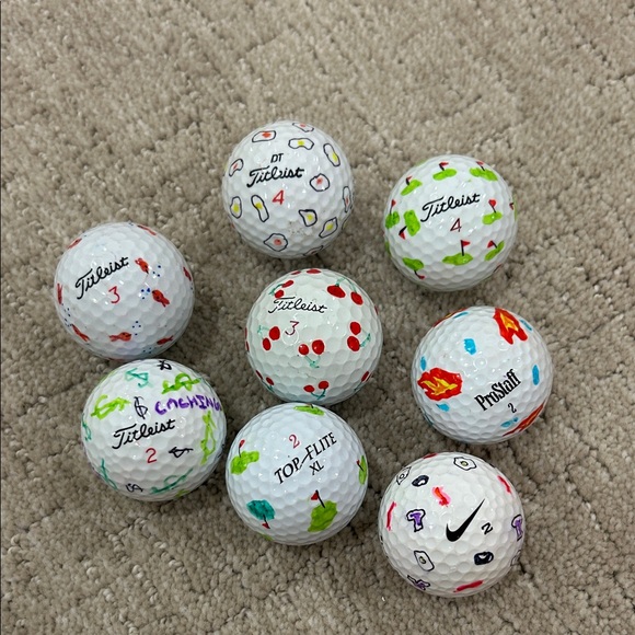 Other - Colorful Golf Balls Set